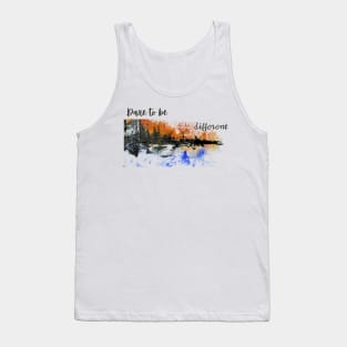 Dare To Be Different Tank Top